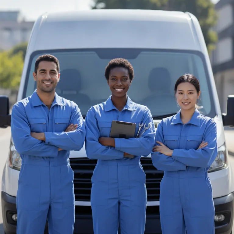 Autowerkstatt Team in Tempelhof